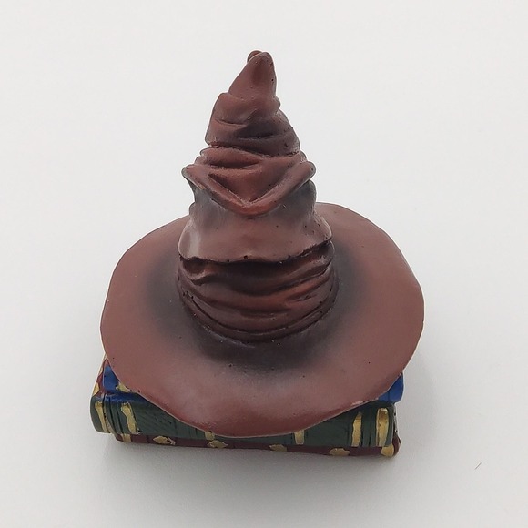 Harry Potter Sorting Hat Ornament Resin Hand Painted Magic School Books - Picture 6 of 10